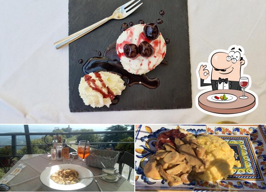 Cibo al Ristorante Montorfano