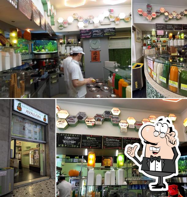 Gli interni di Officina del Gelo Avalon Gli interni di Officina del Gelo Avalon