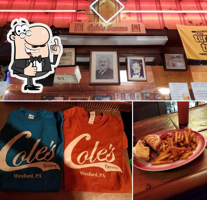 Cole's Tavern in Wexford Restaurant menu and reviews
