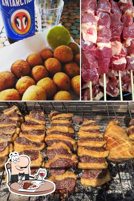 Prove refeições de carne no JaboticaBar