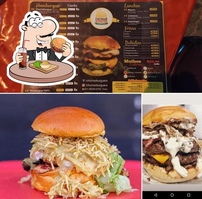 Peça um hambúrguer no ChurrasBurguer Food Truck