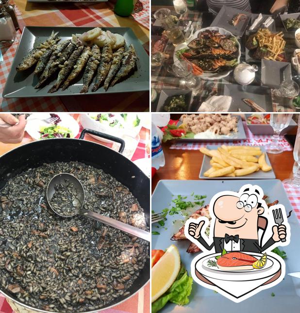 Tavern - "Punta Duba" serve un'ampia varietà di pasti a base di pesce