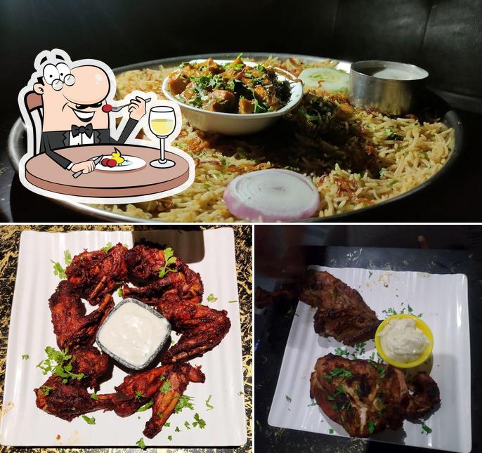 Food at CASTLE “MANDI” ARABIC RESTAURANT