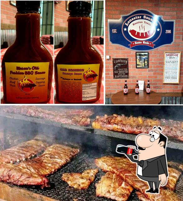 Lonestar Sausage & BBQ in Houston Restaurant menu and reviews
