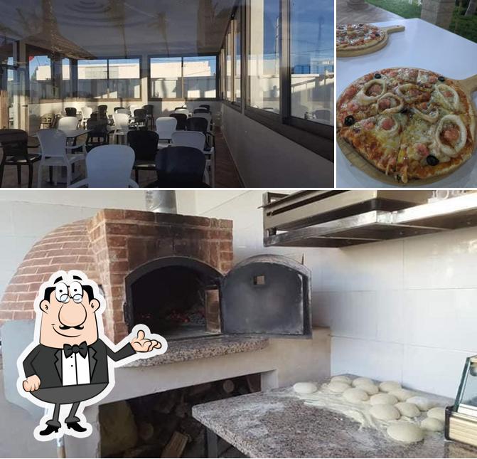 Vérifiez l’image représentant la intérieur et pizza concernant Air POLINO