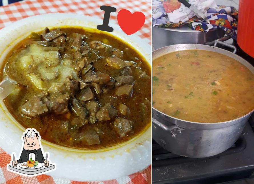 Comida em Delicias Da Vovó Maria Caldos e Cia