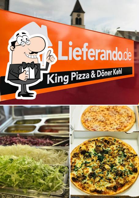 Это снимок ресторана "King Pizza & Döner"