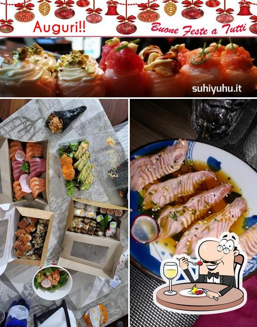 Food at Sushi YuHu All You Can Eat Restaurant