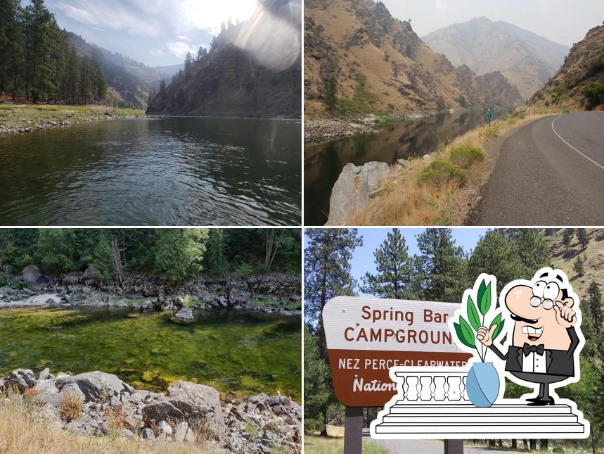 Spring Bar Campground in Riggins Hot Springs Restaurant reviews