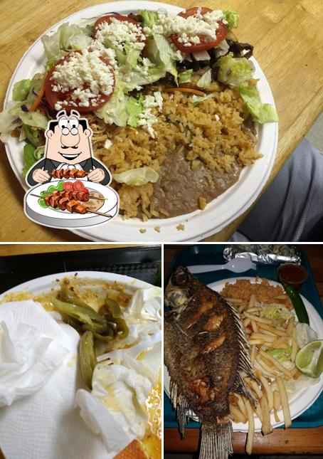 Food at Delicias Taqueria