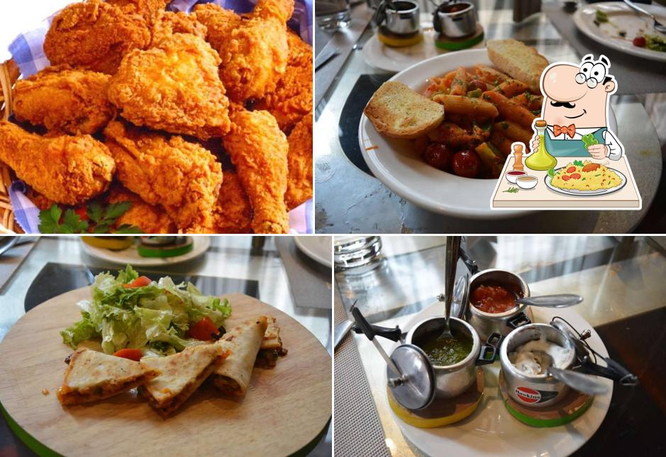 Meals at Flluid Restaurant