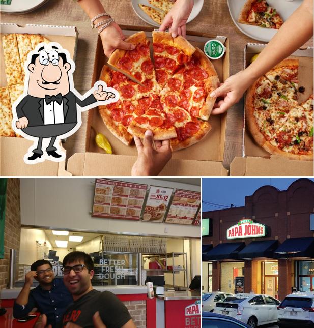 Entre los distintos productos que hay en Papa Johns Pizza también tienes interior y pizza