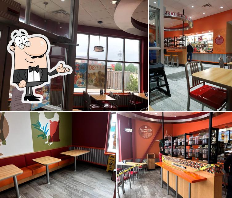 The interior of Popeyes Louisiana Kitchen