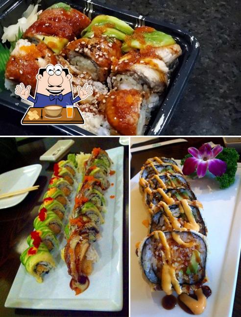 Food at Sake Hana Asian Cuisine and Sushi Bar