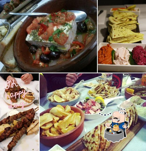 Food at Taverna Greek Psistaria