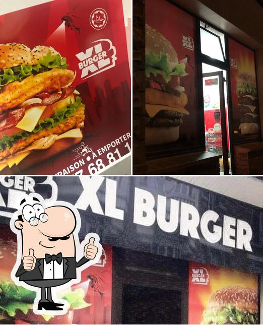 Look at the picture of XL Burger