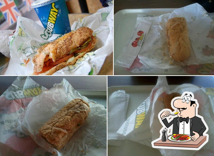 Comida em Subway