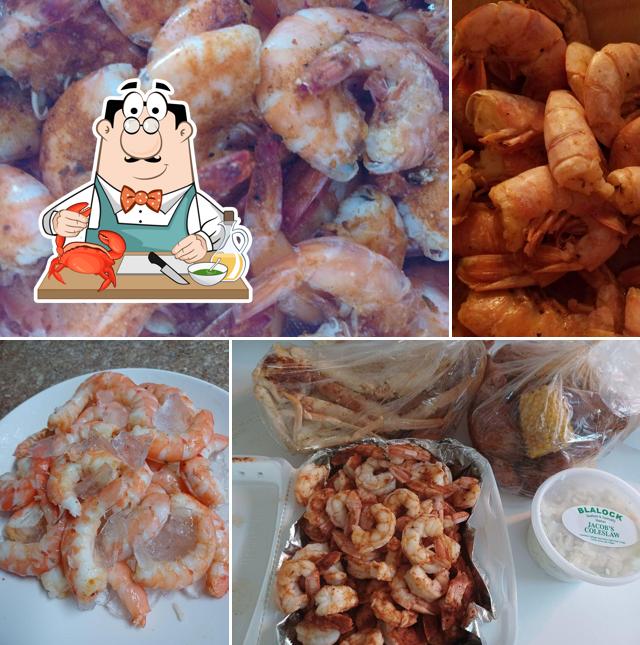 Blalock Seafood & Specialty Market in Gulf Shores Restaurant menu and