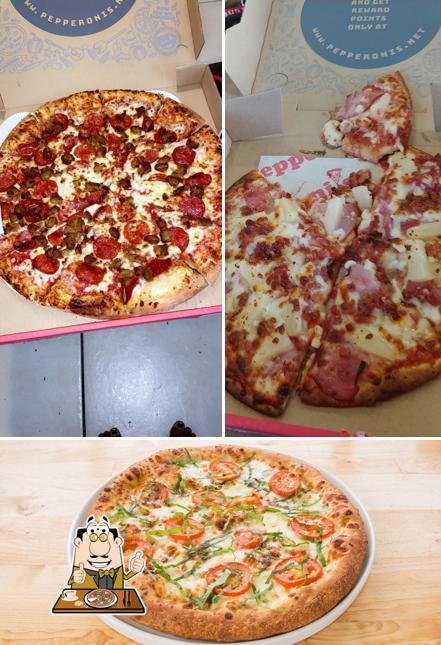 Elige una pizza en Pepperoni's - Pearland