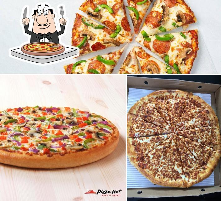 Choisissez des pizzas à Pizza Hut