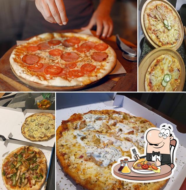 En Pizzeria Verona, puedes disfrutar de una pizza