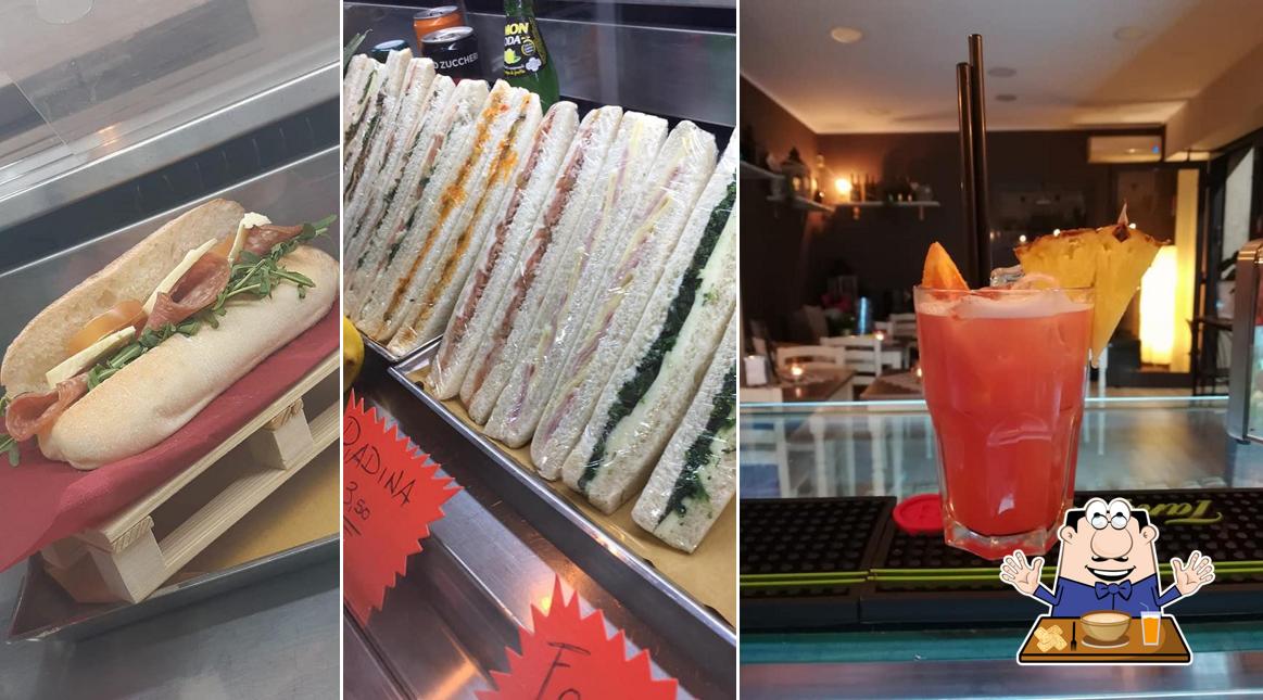 Platti al EVOE' CAFE' Rome