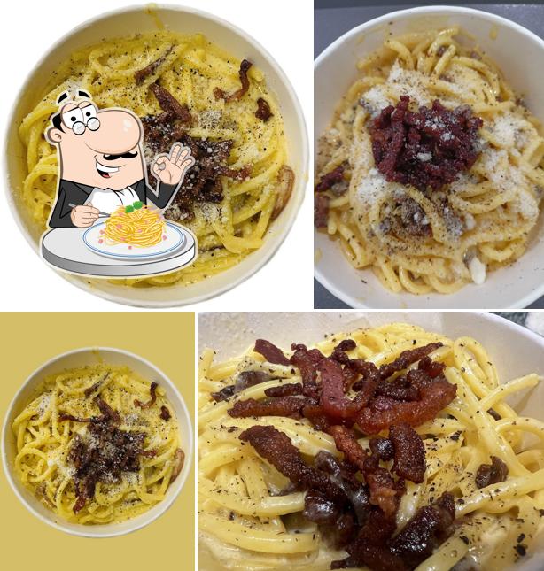 Spaghetti alla carbonara al Spaké
