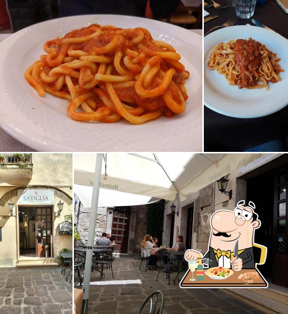 Platti al Trattoria Saviglia