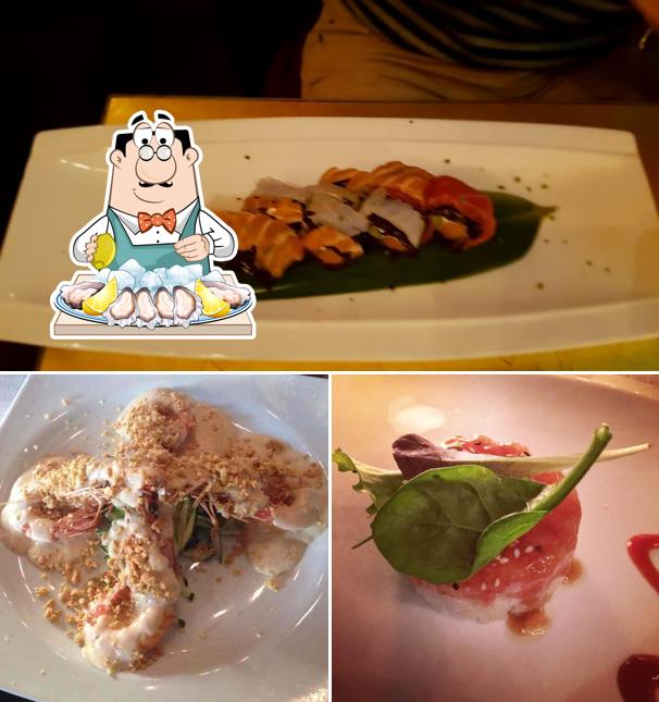 Ordina tra i molti piatti di mare proposti a Perla D'oro - Asian Cuisine and Sushi