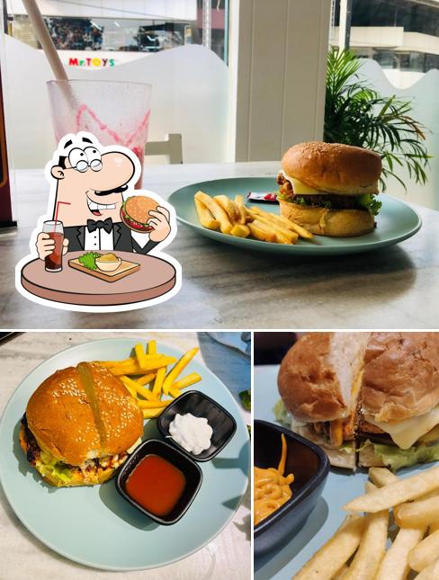 Order a burger at Cake Wood - The best top cake shop