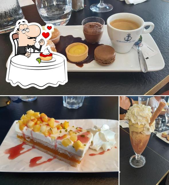 Le Bistrot du Port propose une variété de desserts