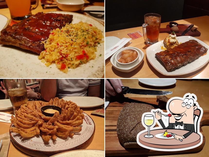 Platos en Restaurante Outback Steakhouse