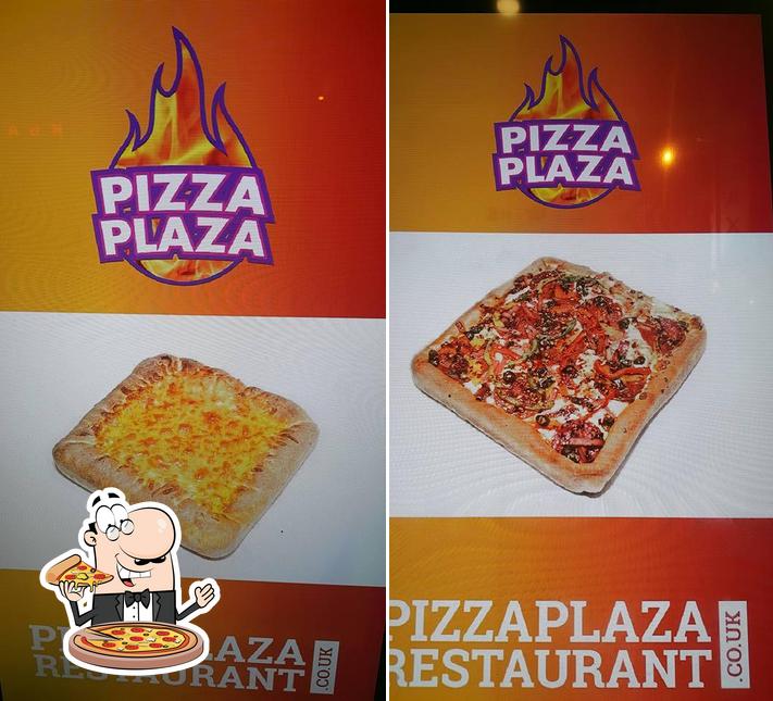 Попробуйте пиццу в "Pizza Plaza"