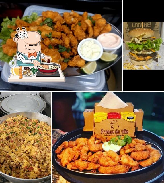 Arroz frito em Frango da Vila