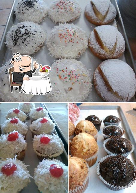 Marielena's Bakery serves a selection of sweet dishes