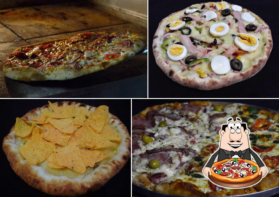 Experimente diferentes variedades de pizza