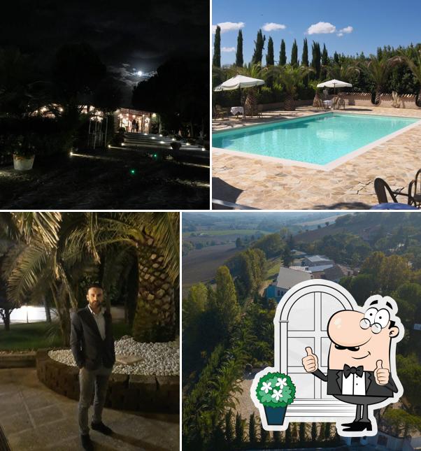 Gli esterni di Villa Sofia