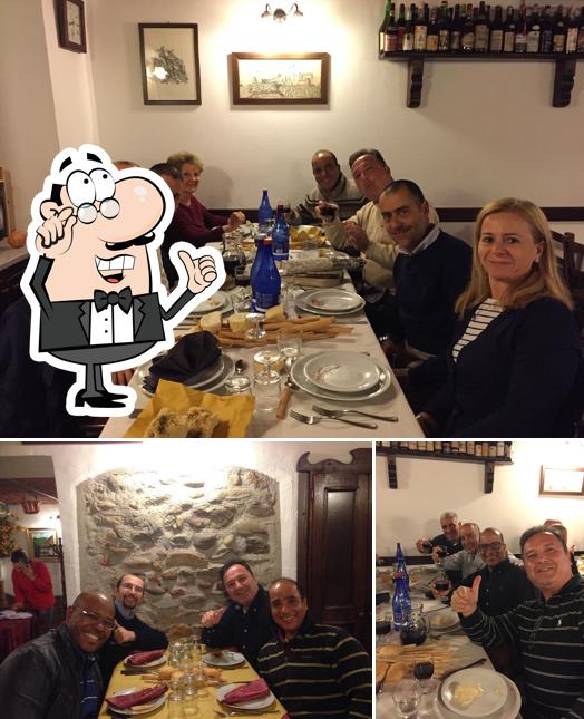 Gli interni di Trattoria Val Ceronda