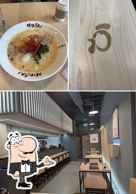 L’image de la intérieur et nourriture de Midori Ramen’s