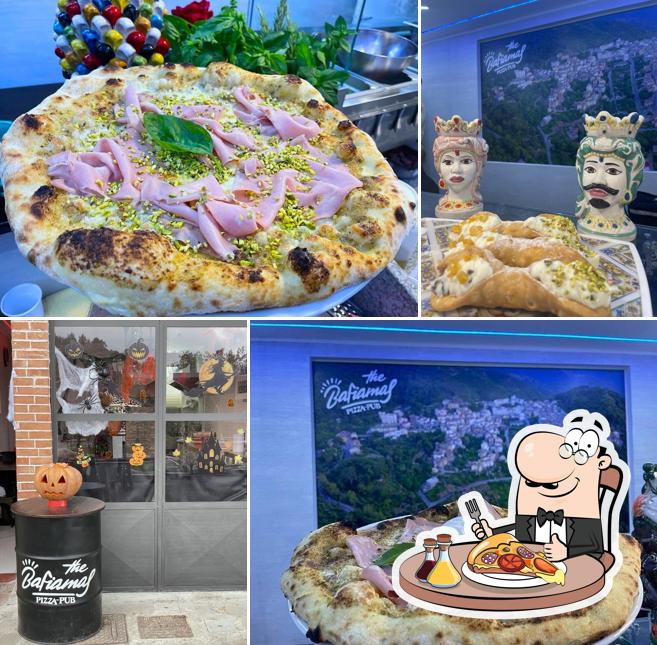A Bafiamas, puoi ordinare una bella pizza