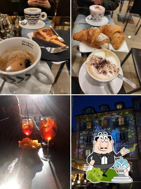 La esterno e bevanda del ristorante