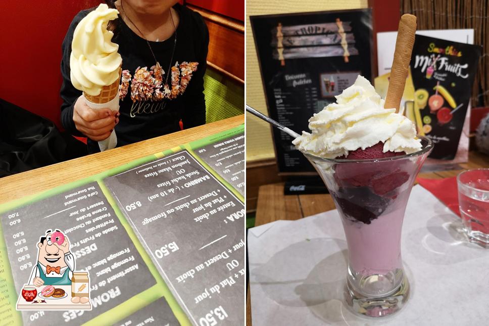 Le Tropical propose un nombre de plats sucrés