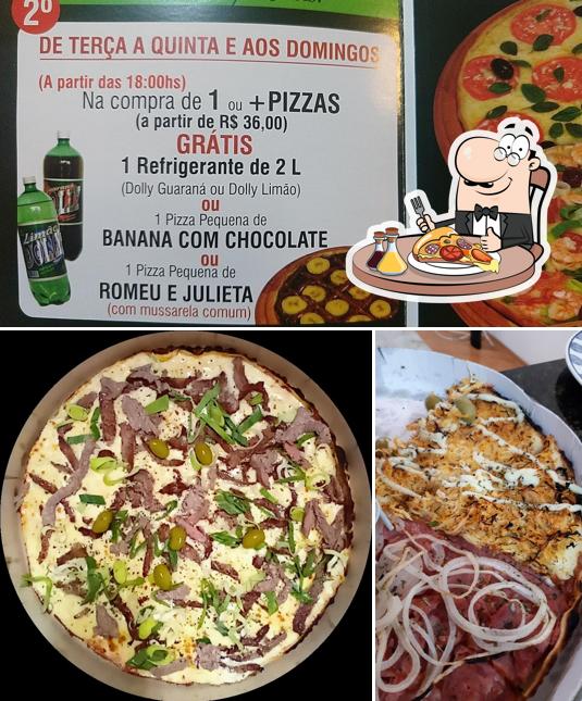 No Pizzaria Rocha, você pode conseguir pizza