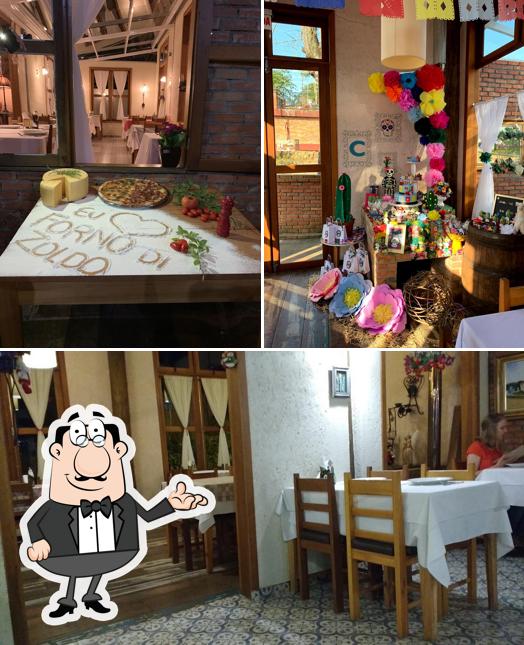 Veja imagens do interior do Forno di Zoldo Pizzeria