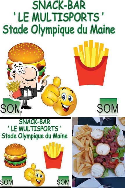 Commandez des pommes frites à SOM SnackBar 'Le MultiSports"