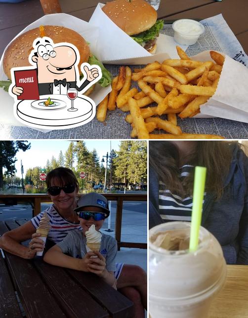 Помимо прочего, в Tahoe Famous Burgers есть еда и напитки