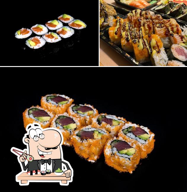 Prenez de nombreuses options de sushi