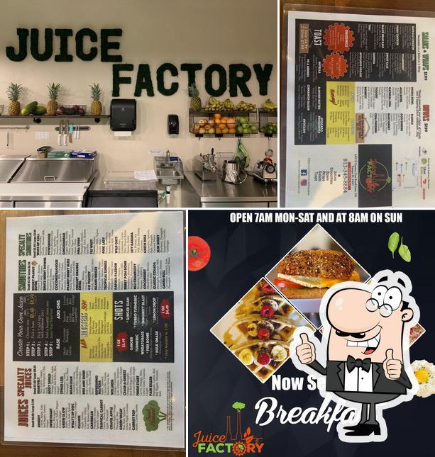 Juice Factory in Tampa Restaurant menu and reviews
