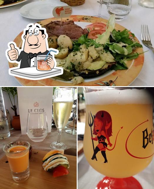 La photo de la boire et nourriture de Le Clos - Restaurant Gémenos’s