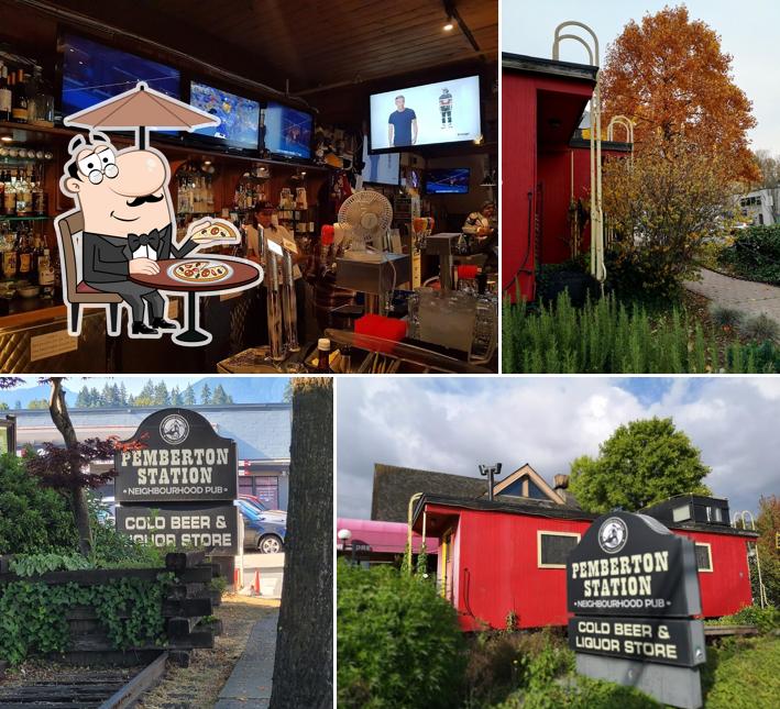 L'extérieur de Pemberton Station Neighbourhood Pub